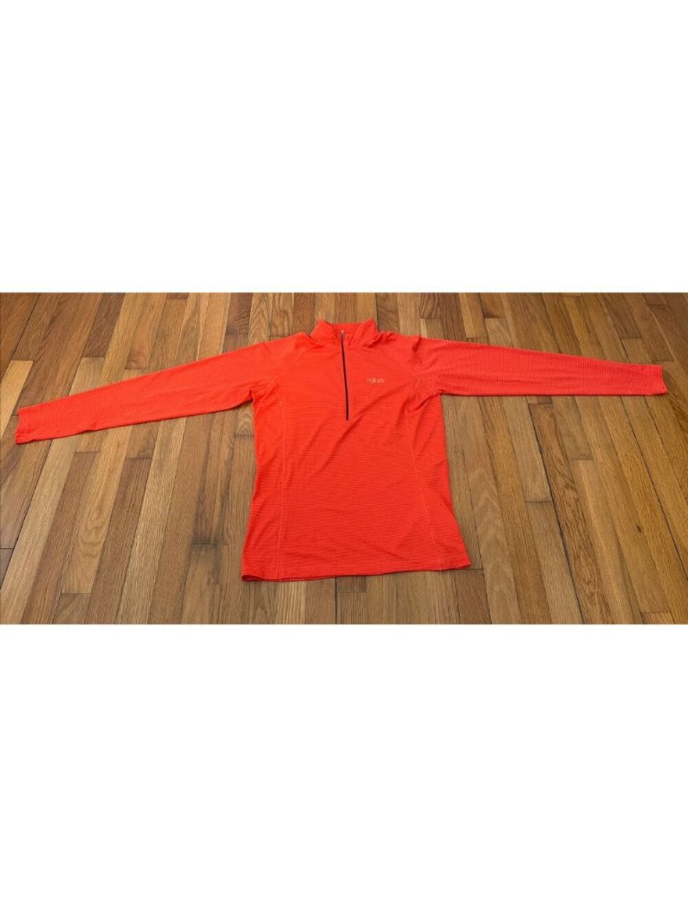 Rab Sonic Long Sleeve 1/4 Zip Women's Orange Size M(B16)